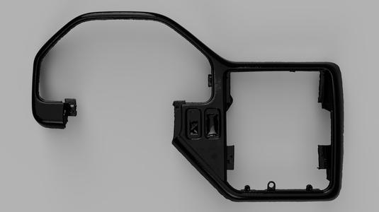 Rallye 106 dash board panel 3D scan