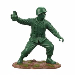 Green Plastic Army Man 2