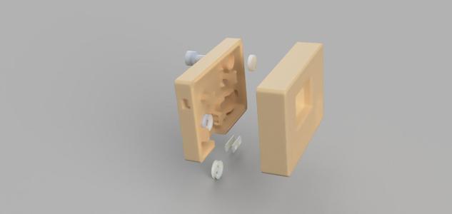 Smart lock - automatic latch lock (Arduino + 3D print)