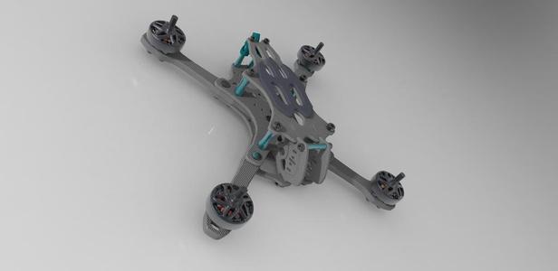 Typhoon Chaser 5Inch Freestyle FPV Drone Frameset