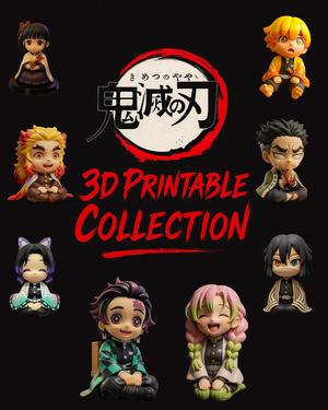 Chibi Demon Slayer 3D Collection