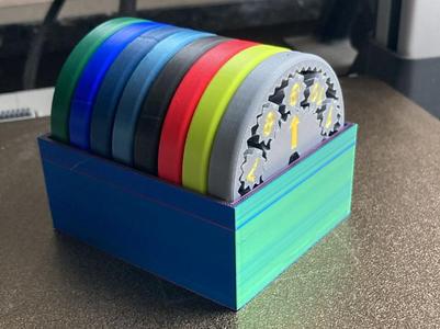 Box for multiplication spinners