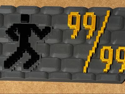 OldSchool RuneScape 99 Agility Plaque V3