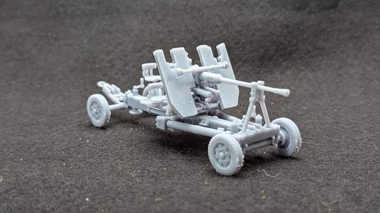 Bofors 40mm anti-aircraft gun - Wz.36 (with shield) (Sweden, Poland, WW2)