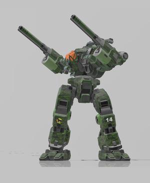 American Mecha Rifleman 3N-RRA custom