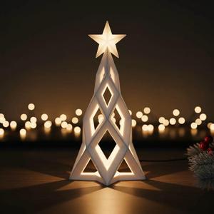 Minimalist Illuminated Christmas Decor