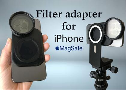 55 mm Filter Adapter for iPhone