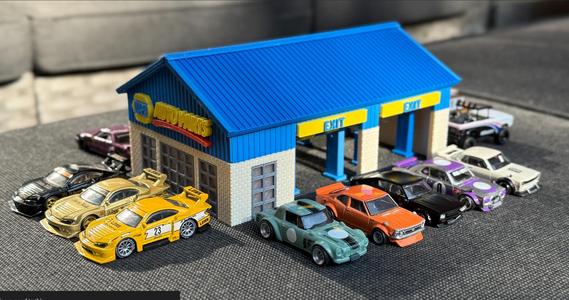 1:64 NAPA Auto Parts Diorama