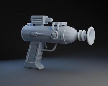 Ricks Lazer Gun : Rick and Morty   