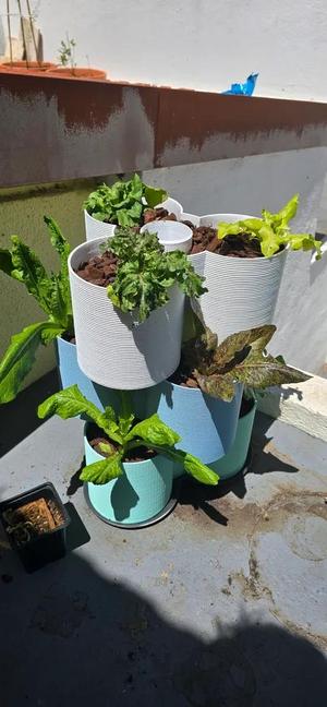 Large stacking plant pot (3 pots per level)   