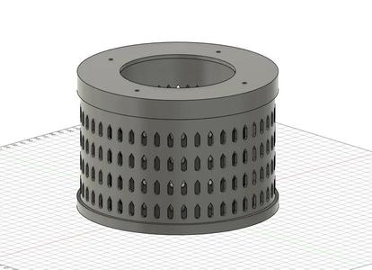 Active carbon filter for 120mm fan Grow tent   