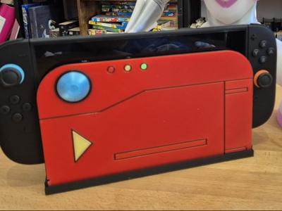 Switch 2 Dock, Pokedex design