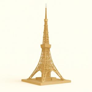 Tokyo Tower - 3D Model of the Icon of Japan