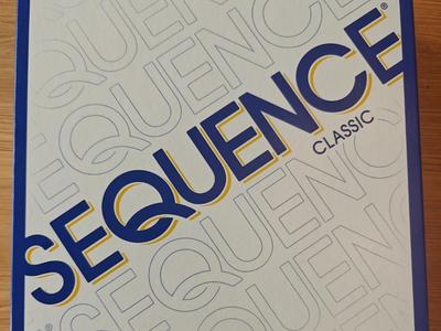Sequence Board Game box insert