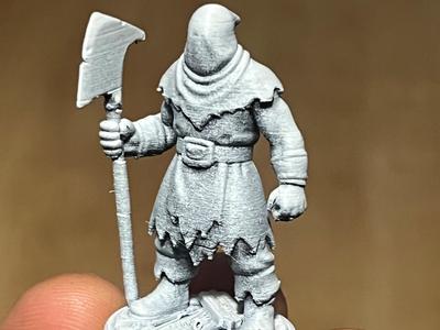 Miniature executioner D&D