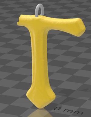 Tone's Broken Necklace from Hotwheels Accelaracers