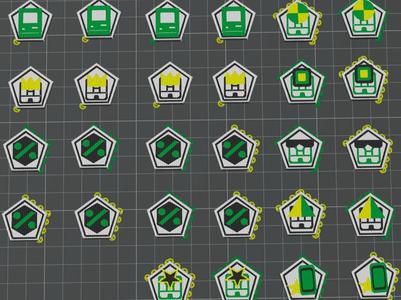 Ember: Obsidian Protocol Mission Tokens and Tray