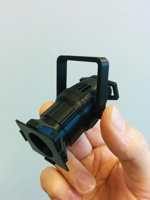 Stage-inspired LED Spotlight