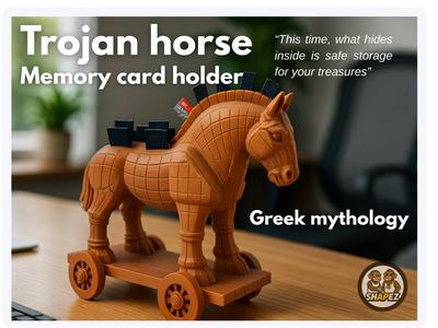 Trojan Horse – Memory Card Holder