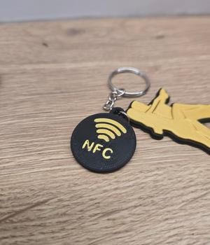 NFC tag small keychain