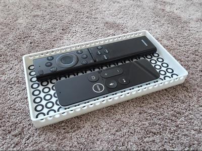 Remote Control Catch All Tray