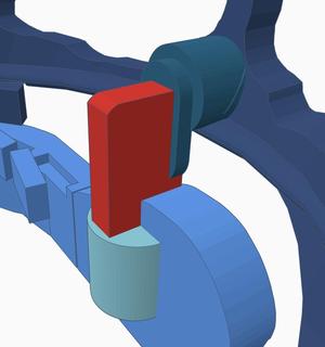 Jaw-connection (Movable)