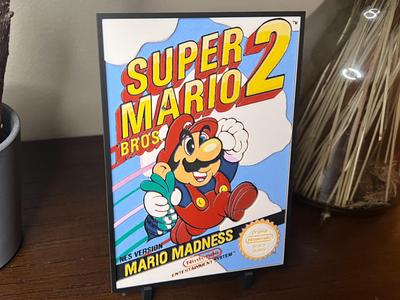 Super Mario Bros 2 - Nintendo Cover