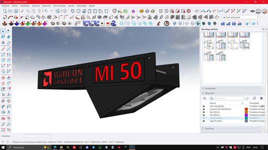 Capa com Refrigeração Ativa para GPU Radeon MI50 – por Dhiedro Carlos