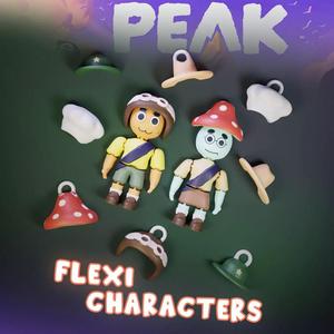 Peak Flexi Characters Hat Pack Keychain