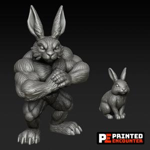 Buff Bunny + critter mini