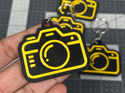 Camera NFC Keychains