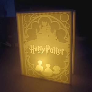 Harry Potter Book Lamp