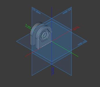 parametric model mechanical articulated arm