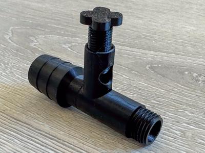 Water pump flow control connector