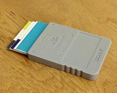 Playstation Memory Card | Business Card Holder