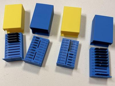 SD and MicroSD Card Storage Boxes