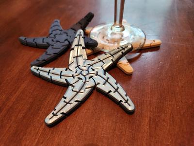 Flexi Starfish Coaster
