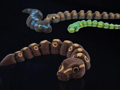 Chibi Ball Python - Mini articulated Snake