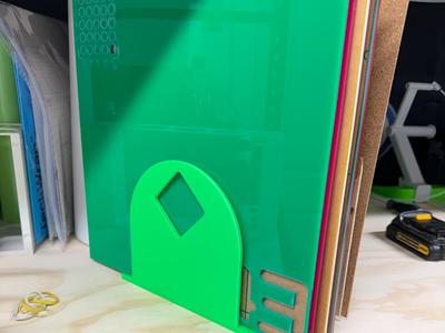 Lazer Material Organizer