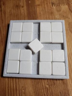 17 square packing puzzle   