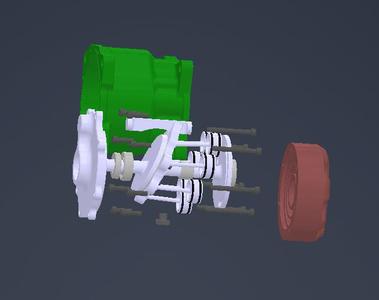 Fully Articulated Scale Compressor - Functional RC Project